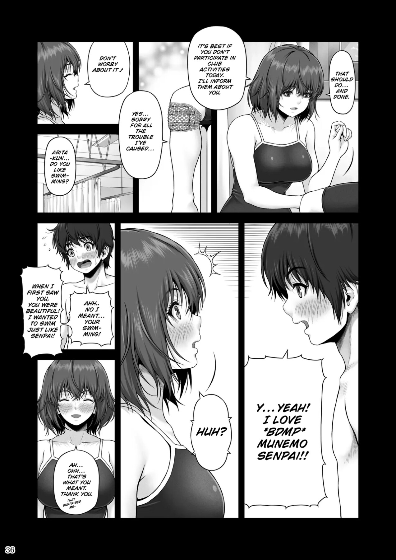 Hentai Manga Comic-CRAZY SWIMMER First Stage-Read-37